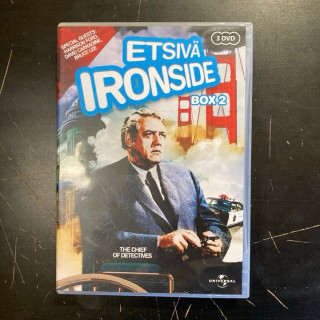 Etsivä Ironside - Box 2 3DVD (M-/M-) -tv-sarja-